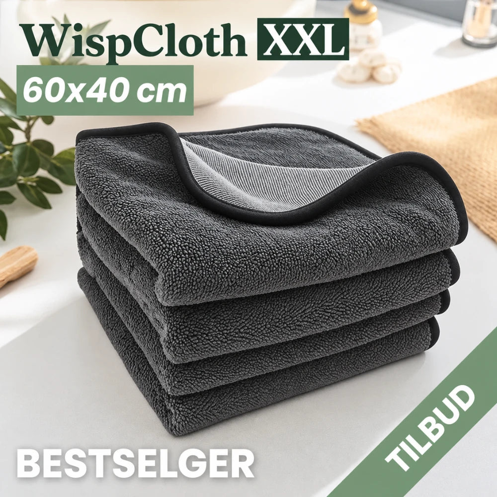 Wispcloth XXL (60x40cm) – Kun vann, ingen striper