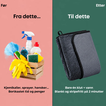 Wispcloth XXL (60x40cm) – Kun vann, ingen striper